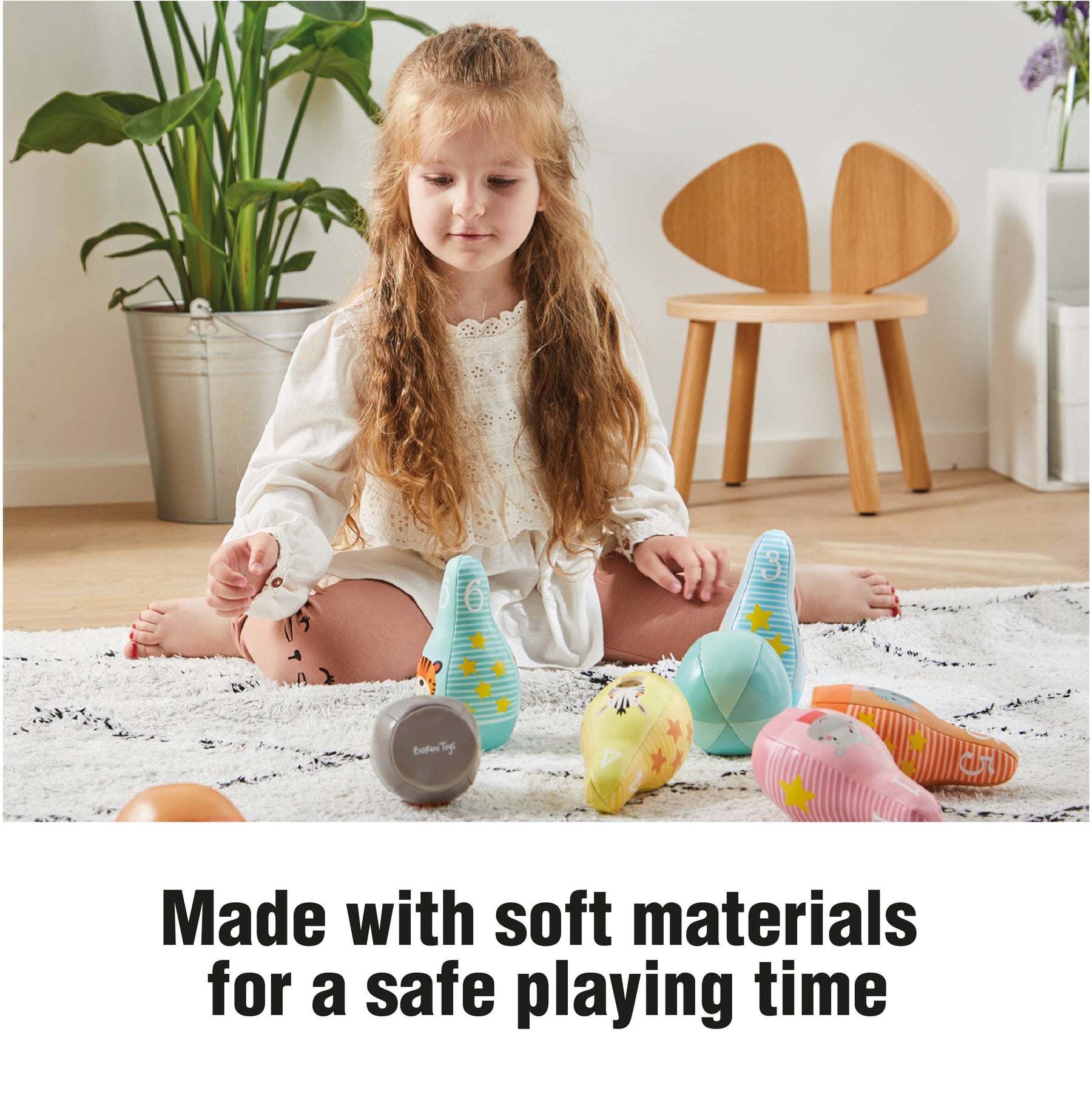 Barbo Toys Bobo Pehmeä Keilasetti