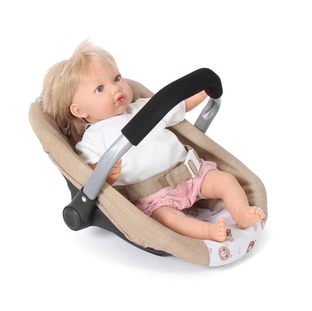 Bayer Chic Nuken Kantokoppa/Autoistuin Beige/Nalle