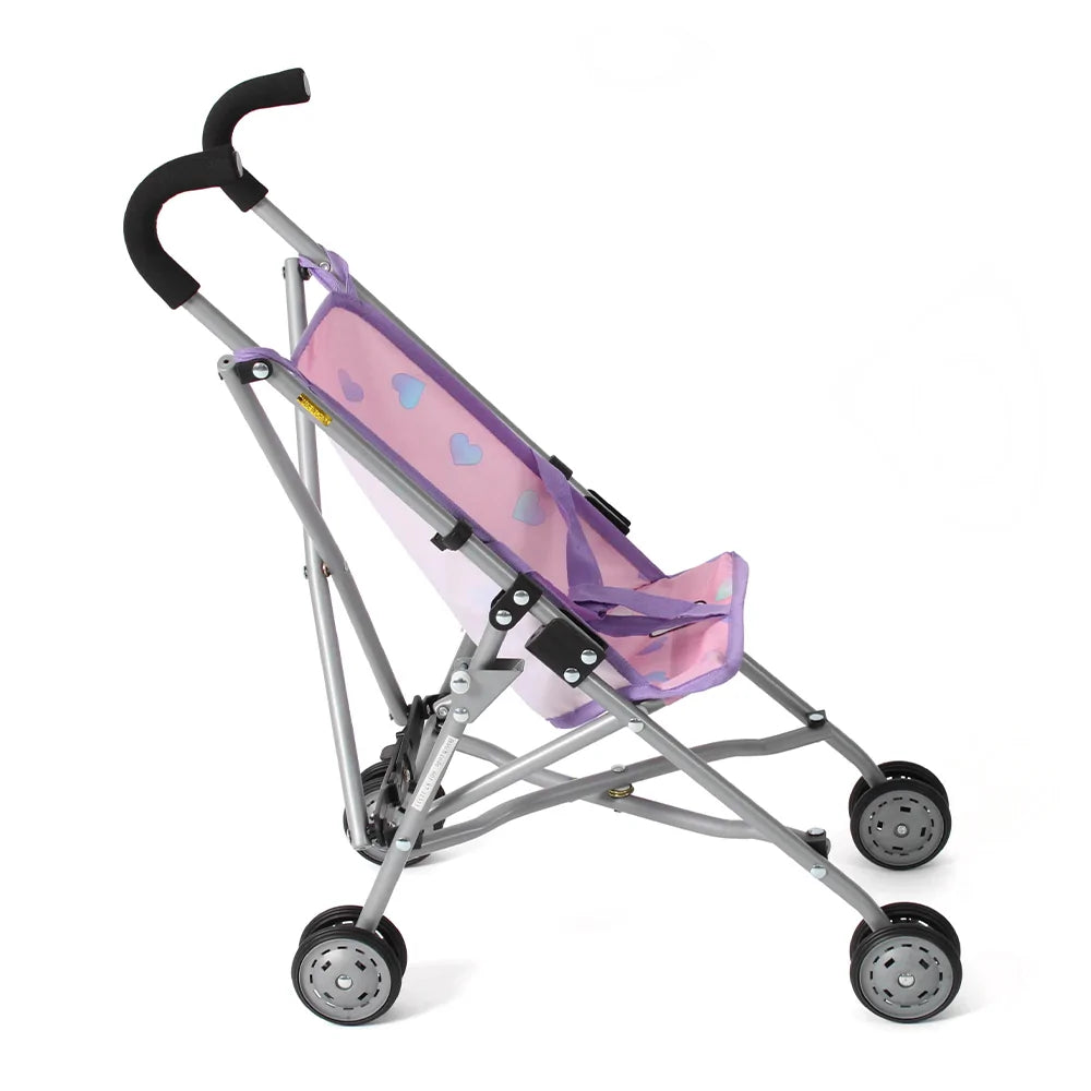 Bayer Chic Sateenvarjorattaat Lila Vaaleanpunainen Sydän