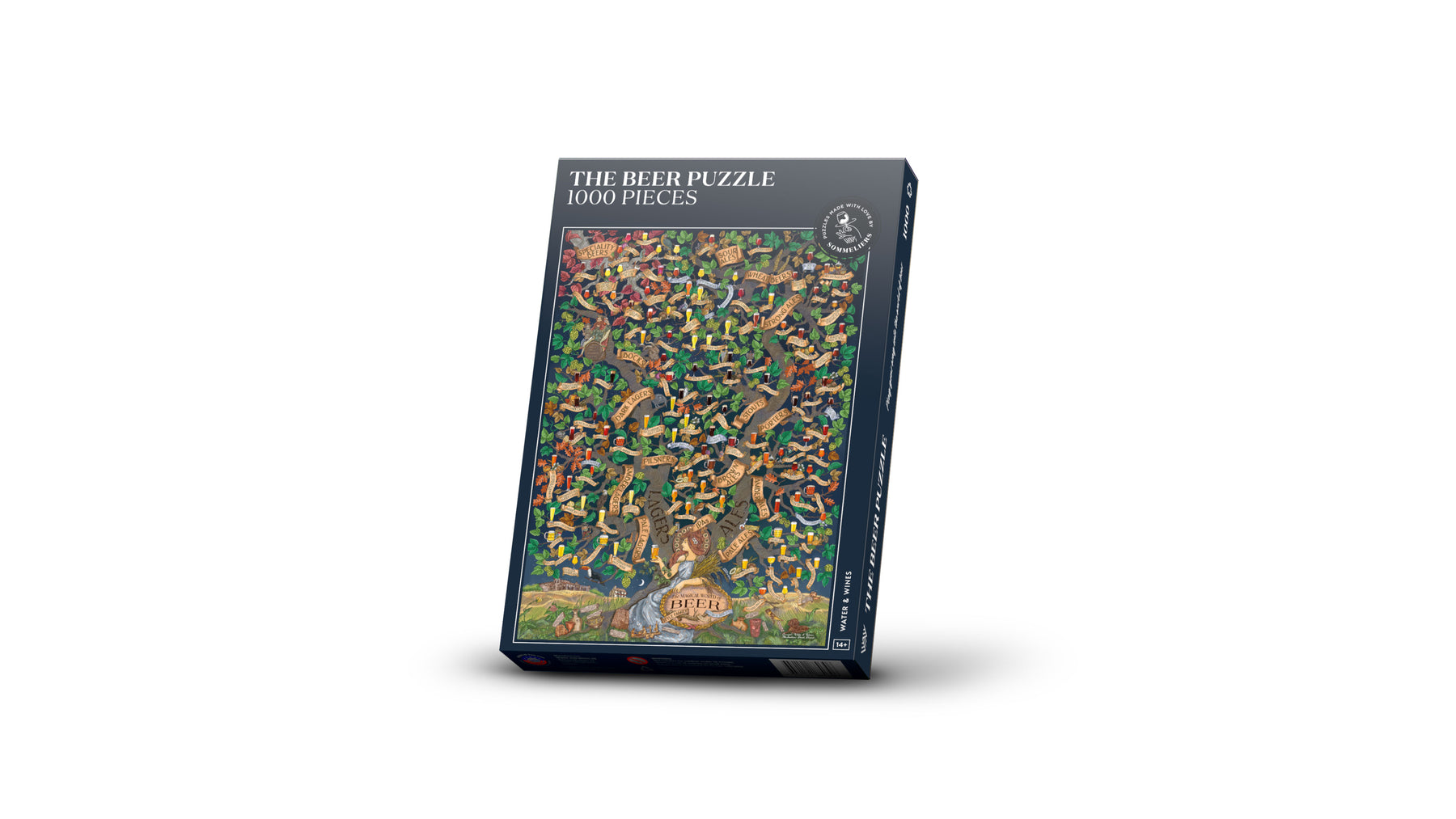 Water And Wines The Beer Puzzle 1000 Palan Palapeli