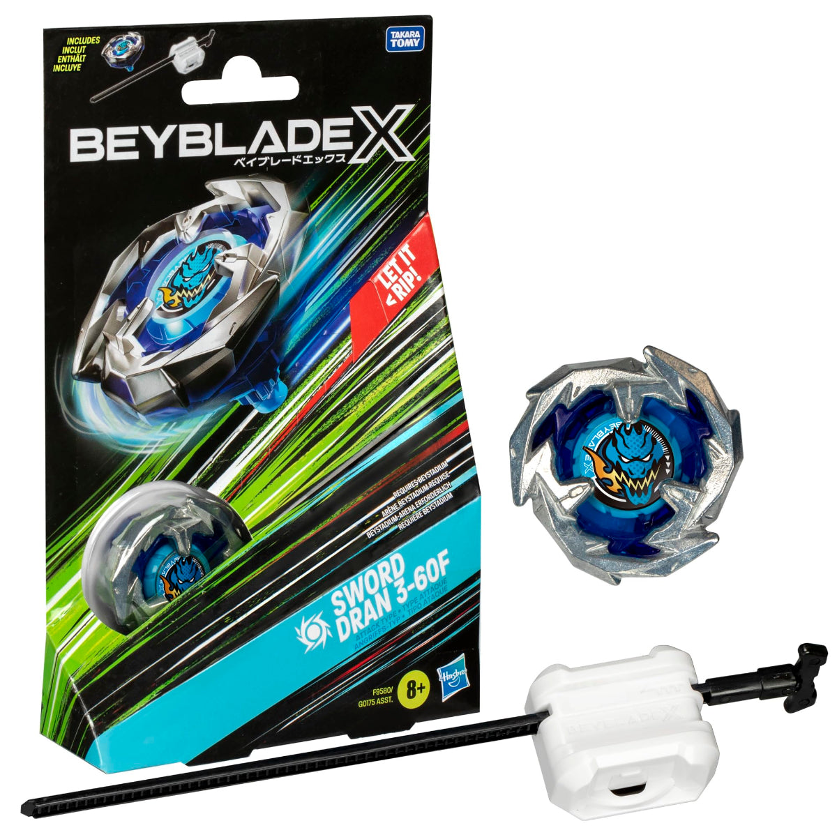 Beyblade Hyrrä X Starter Pack Sword Dran 3-60F