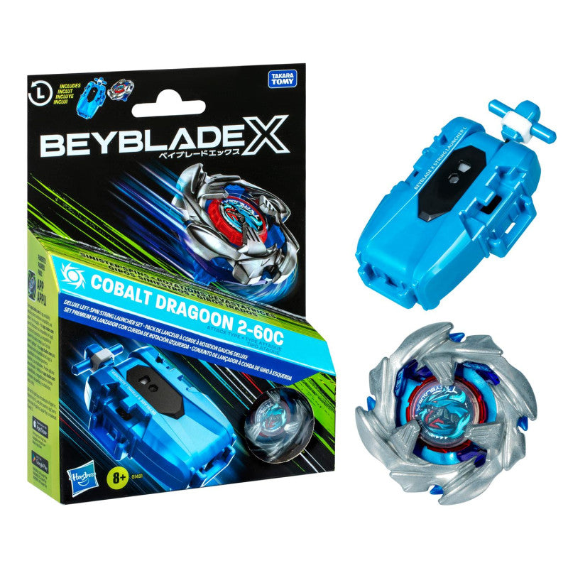 Beyblade X Cobalt Dragoon 2-60C Laukaisu-setti