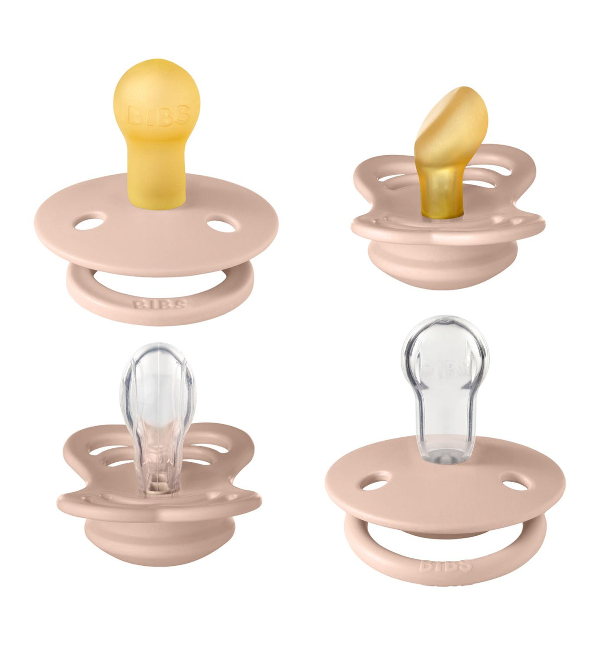 BIBS Try-It Collection Blush Kokeilusetti