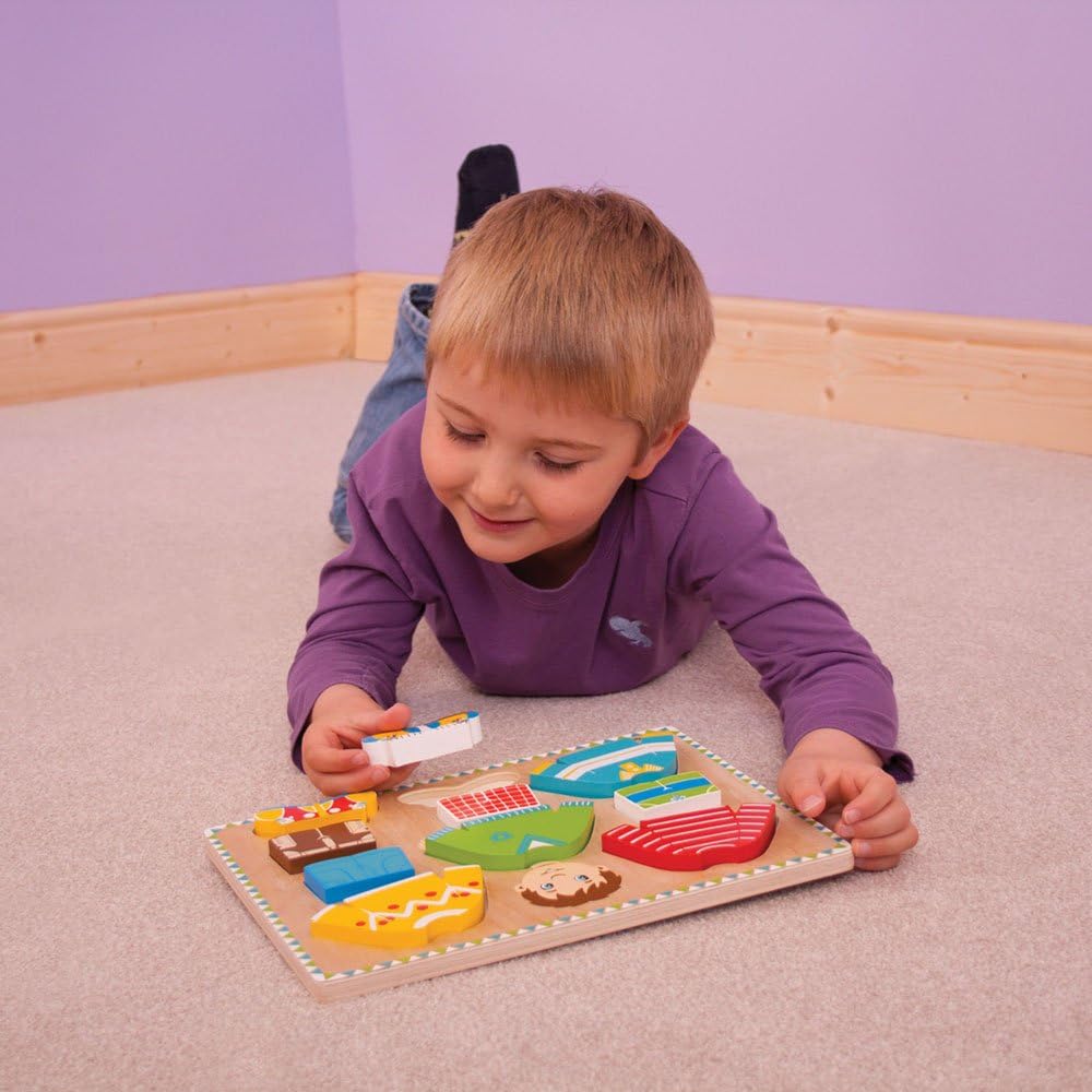 Bigjigs Dressing Boy -Palapeli