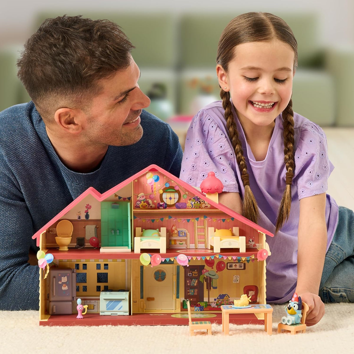 Bluey Celebration Synttärijuhlakoti Tarvikkeineen