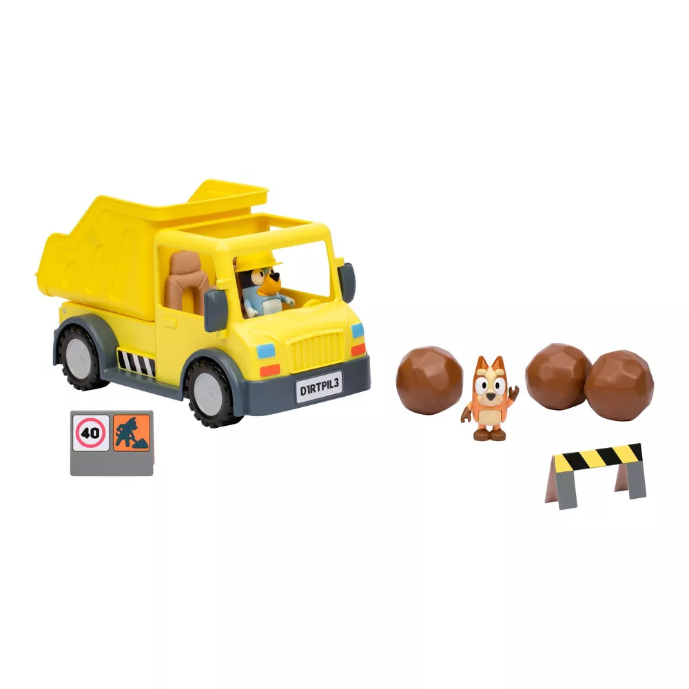 Bluey Kippikuorma-auto ja Bluey + Bingo Hahmot