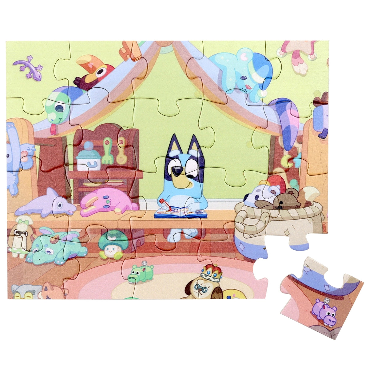 Bluey Puinen Palapeli 20 Palaa