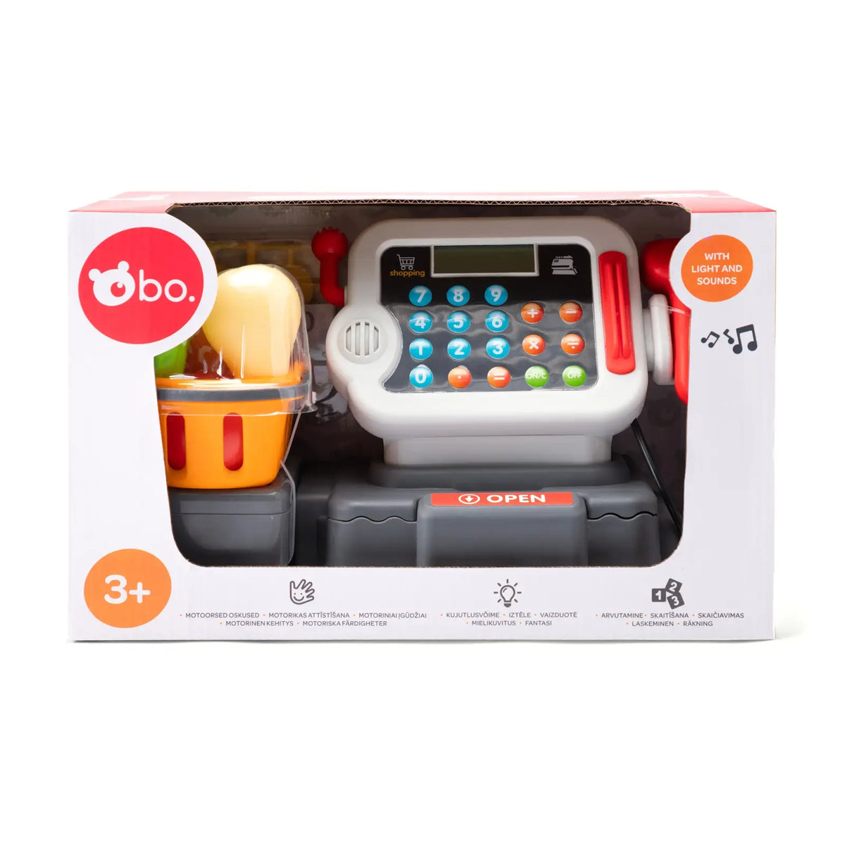 Bo. Lasten Kassakone Valoilla ja Äänillä