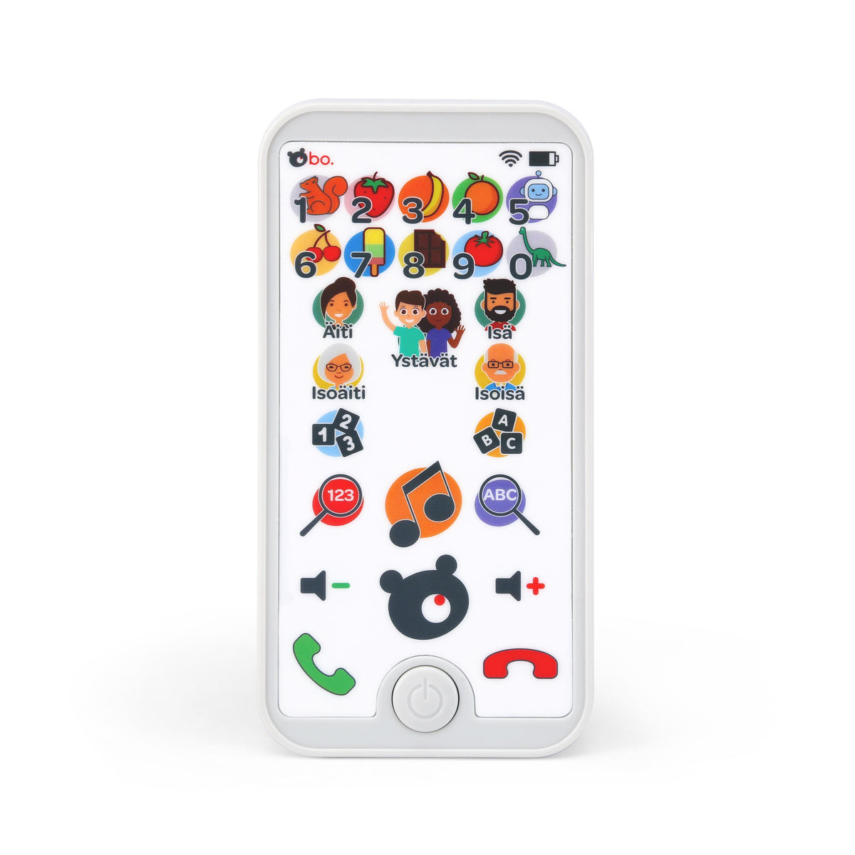 Bo. Smartphone Opettavainen Älypuhelin, Lasten Kännykkä (Suomenkielinen)