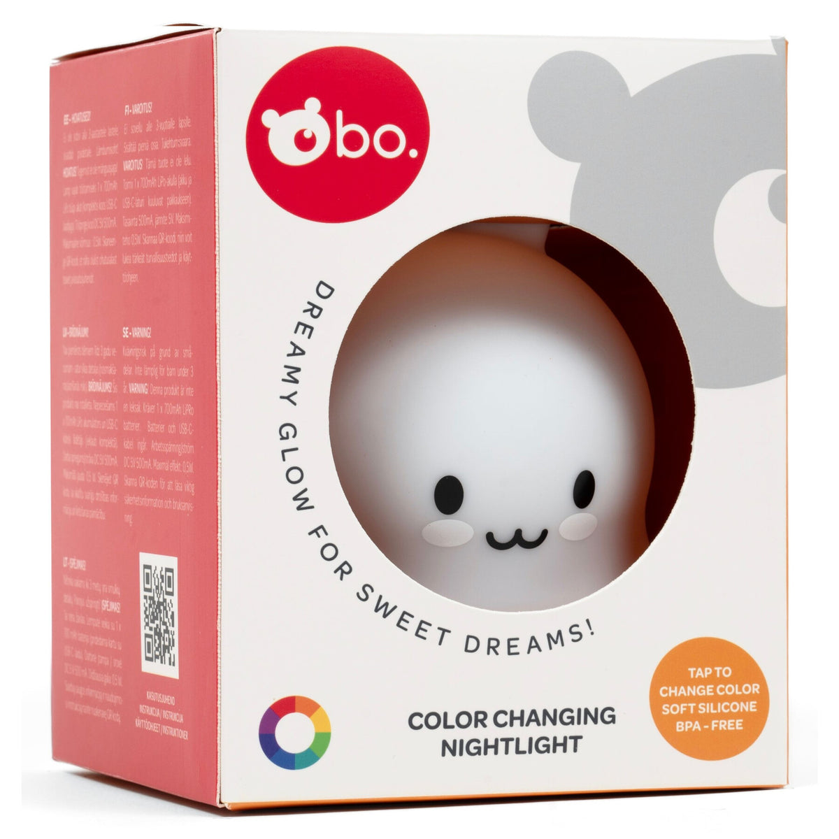 Bo. Väriävaihtava Pupu Yövalo