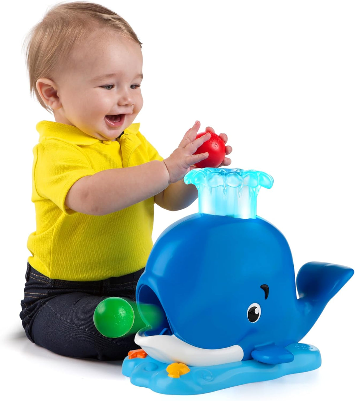 Bright Starts Silly Spout Whale Popper Musiikkilelu