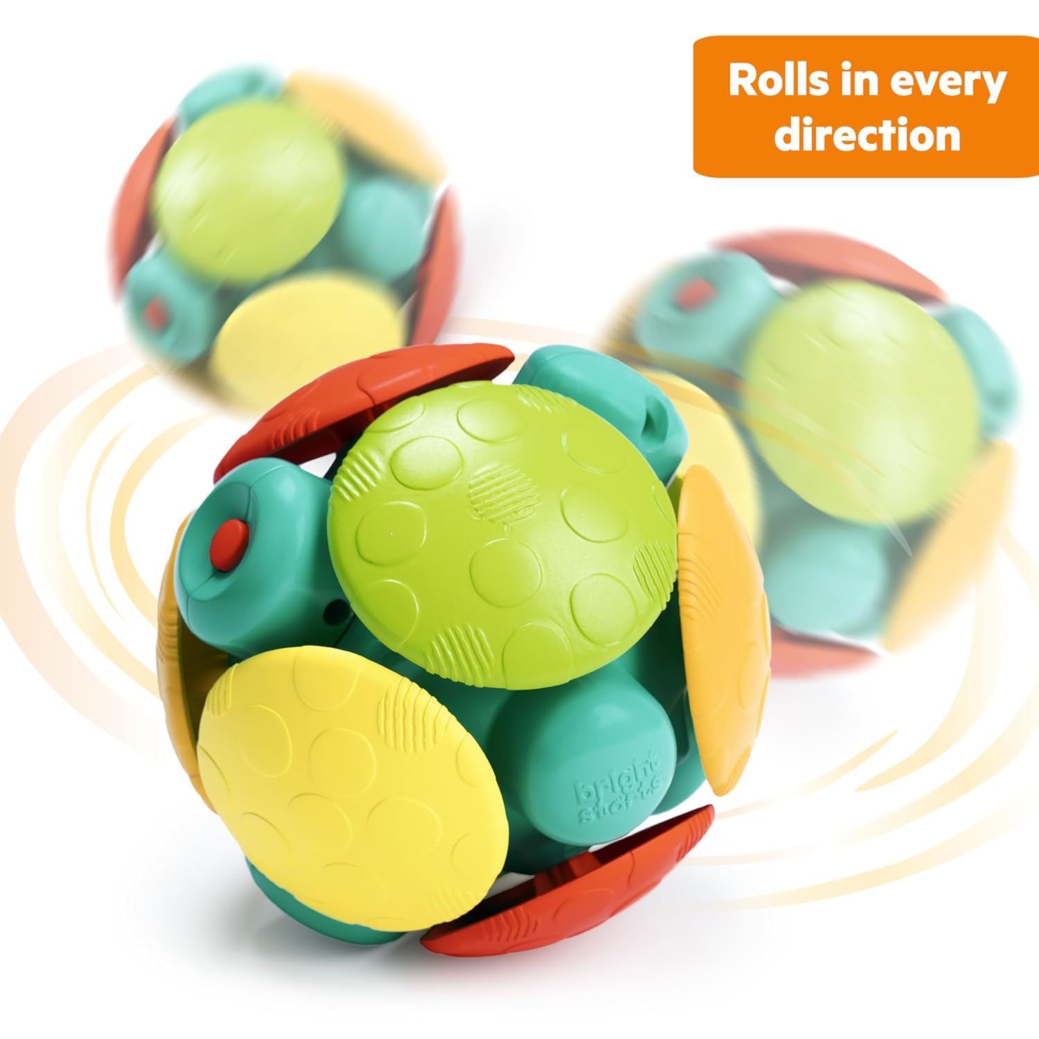 Bright Starts Wobble Bobble Crawl and Chase Ball Liikkuva Pallo
