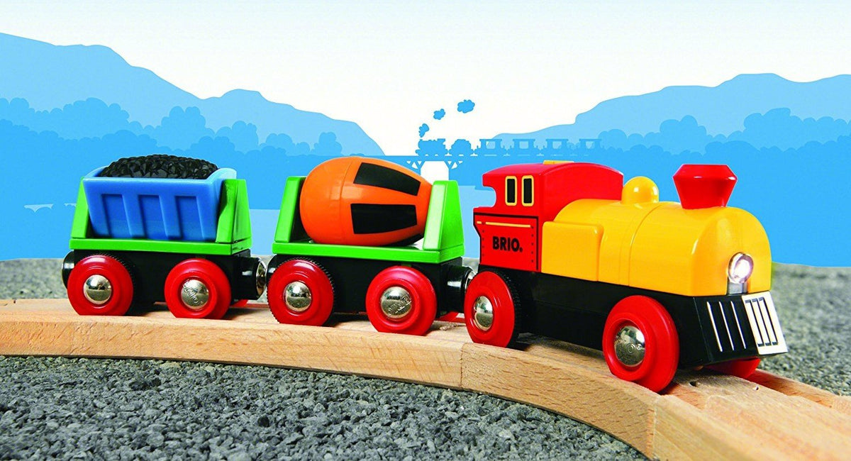 Brio 33319 Paristokäyttöinen Puuhajuna