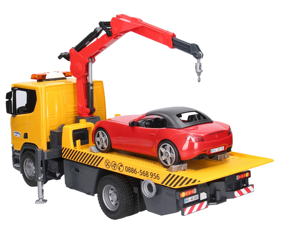 Bruder 03552 Scania Super 560R Valot ja Äänet sekä Roadster