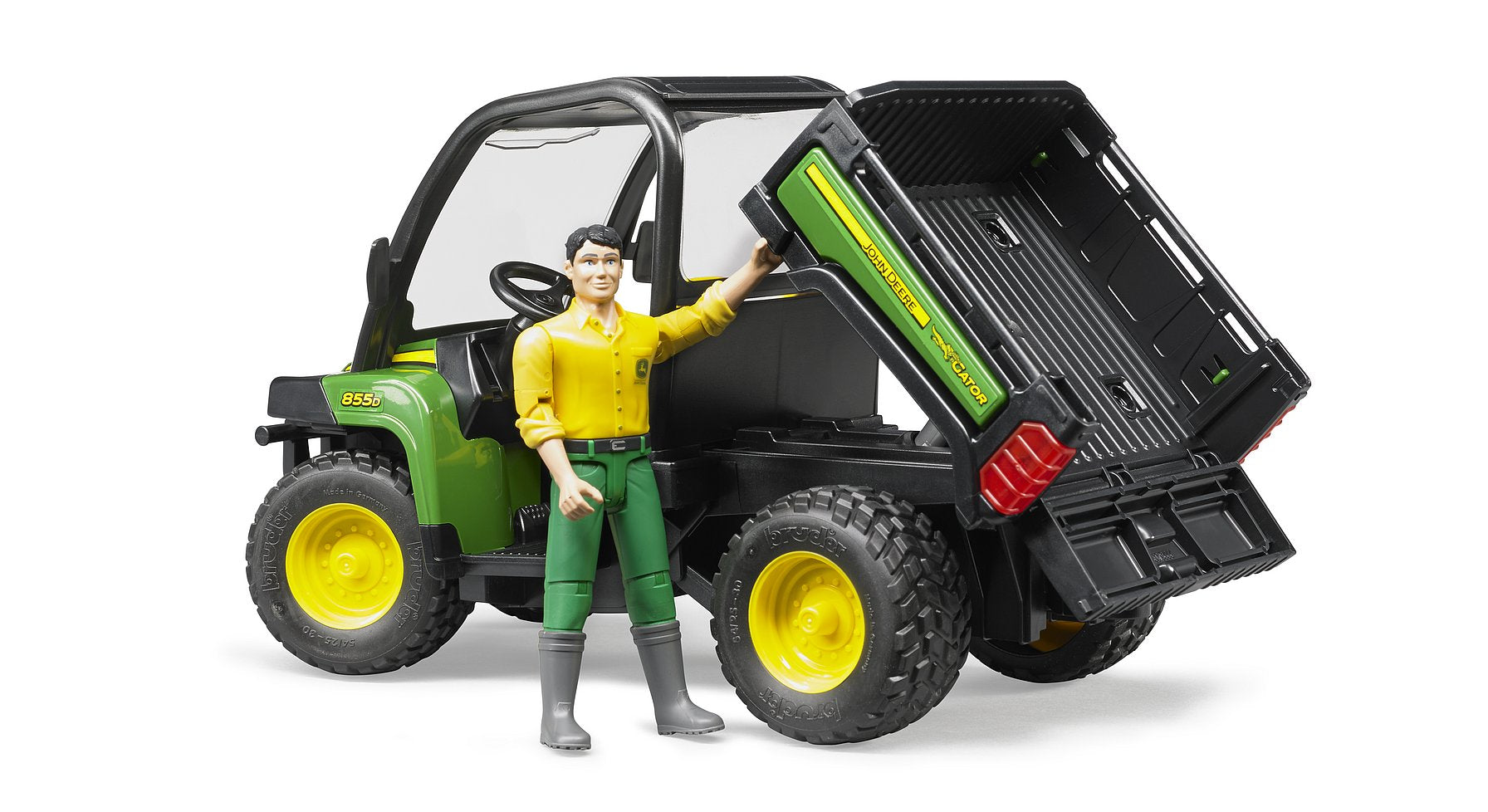 Bruder John Deere Gator Lavamaasturi 1:16 sekä Kuski