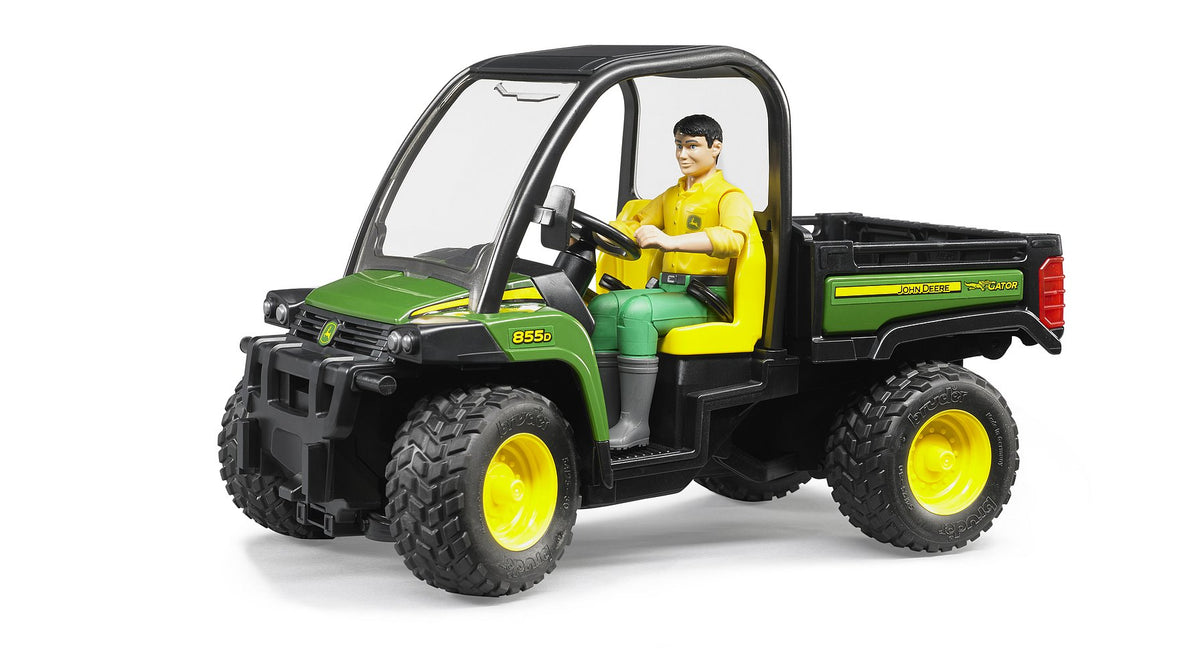 Bruder John Deere Gator Lavamaasturi 1:16 sekä Kuski