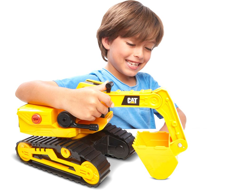 CAT Kaivinkone Valolla ja Äänellä