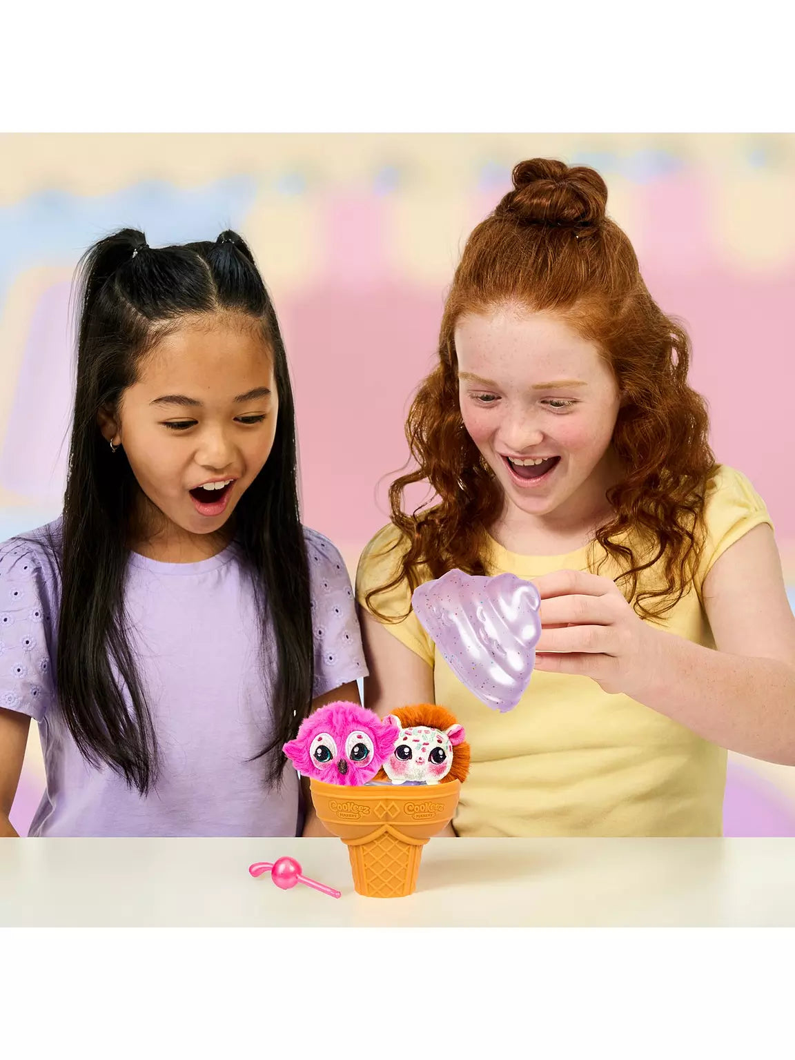 COOKEEZ MAKERY Yum Yumz Twin -Yllätyslemmikki 2 kpl