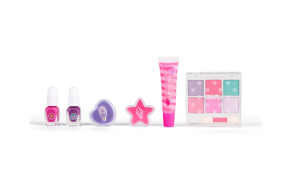 CREATE it! Meikkisetti Pinkki/Turkoosi