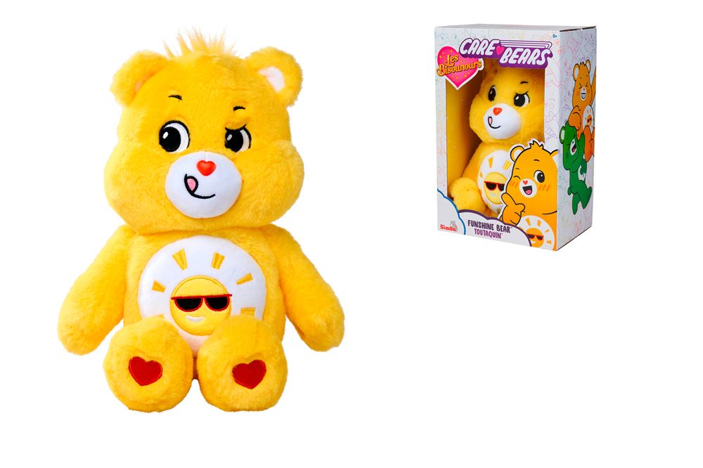 Care Bears Halinallet Pehmolelu 35 cm - Funshine Bear Keltainen
