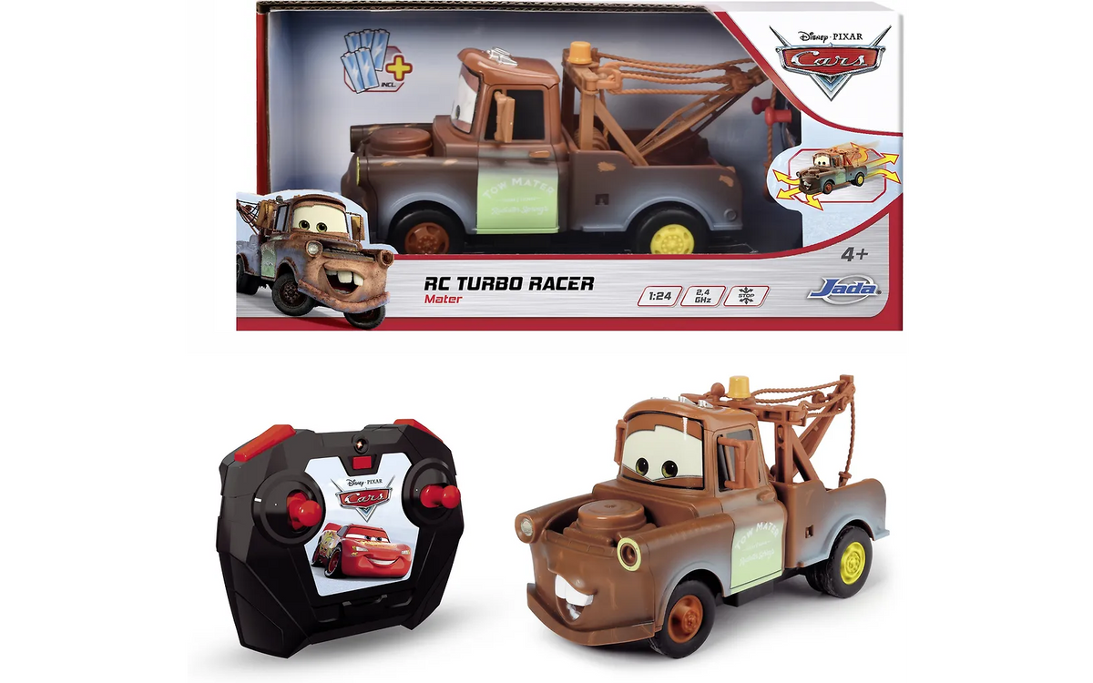 Cars Turbo Racer Martti Radio-Ohjattava Auto