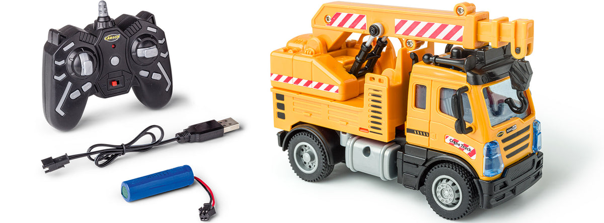 Carson Nano City Kauko-ohjattava Nosturiauto 1:50