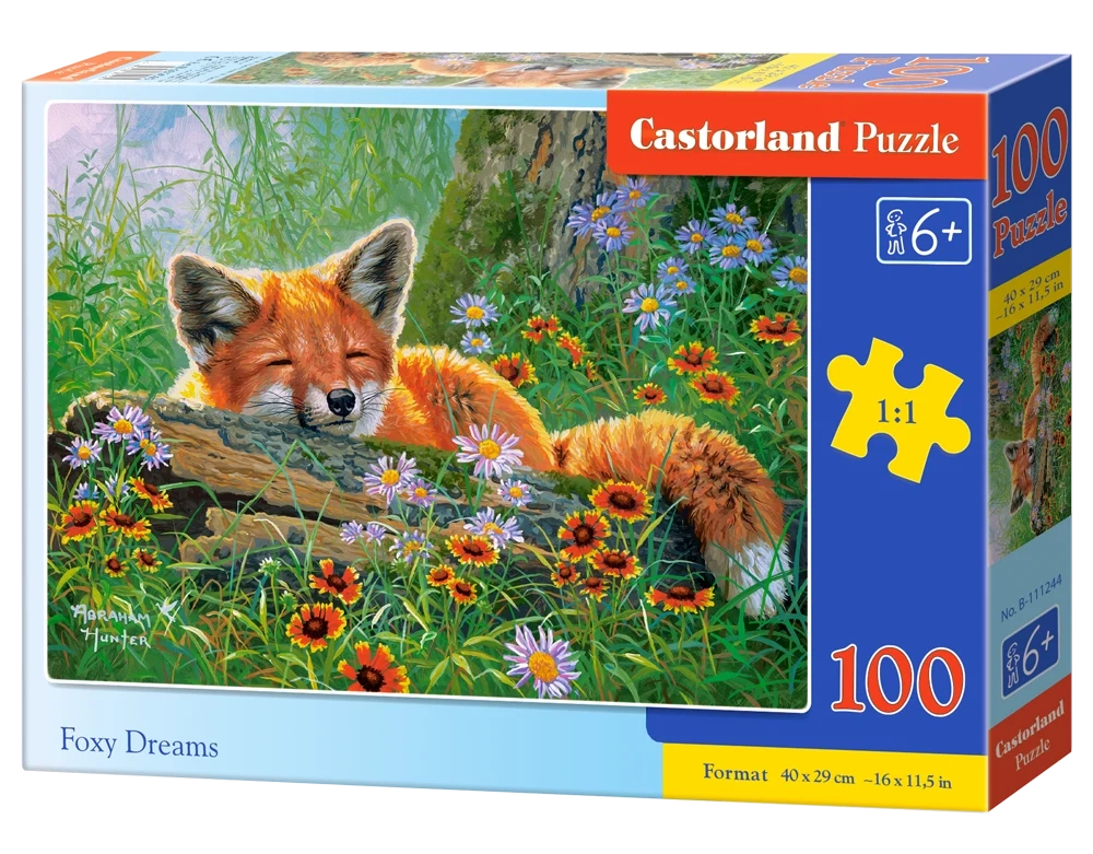 Castorland Palapeli 100 Palaa Foxy Dreams