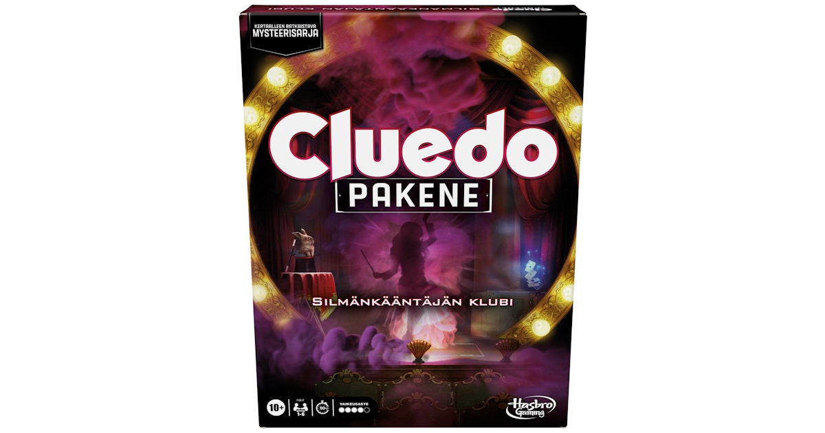 Cluedo Pakene Silmänkääntäjän Klubi Mysteeripeli