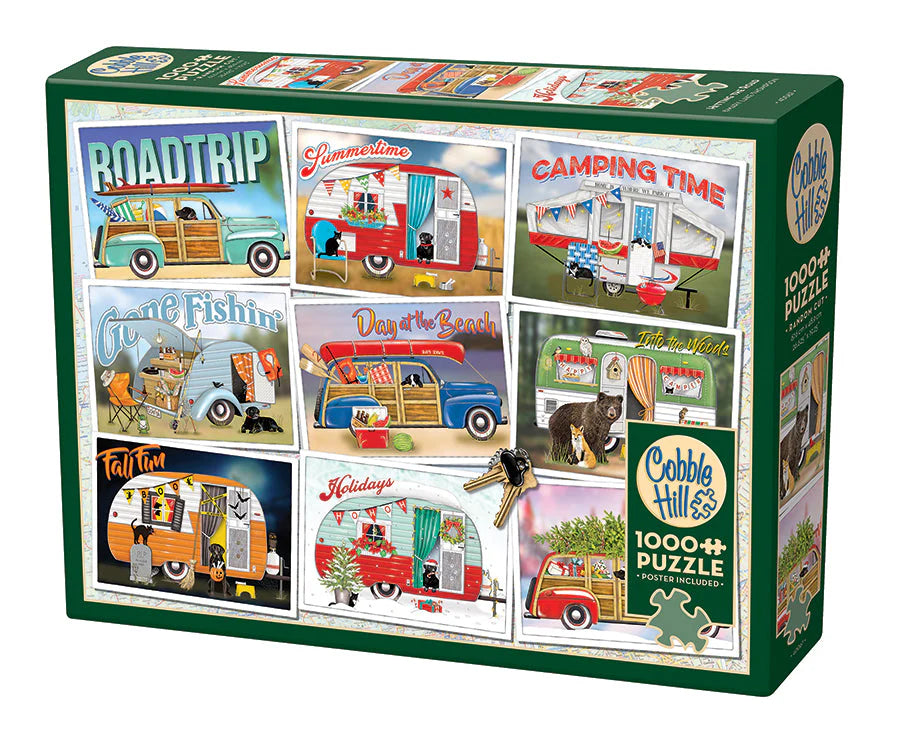 Cobble Hill 1000 Palan Palapeli Hitting The Road