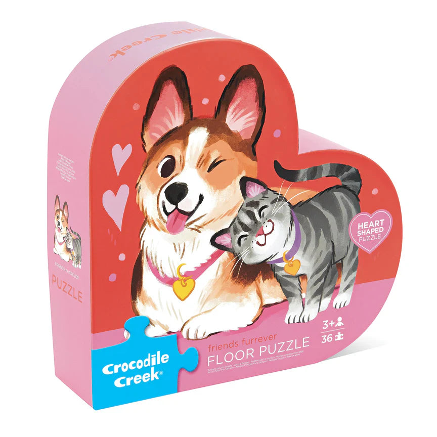 Crocodile Creek 36 Palan Palapeli Lattiapalapeli Friends Furrever