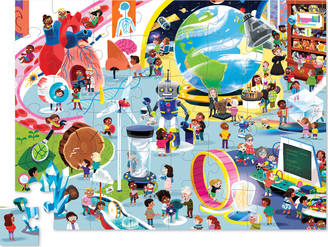 Crocodile Creek 48 Palan Palapeli Day at the Museum/ Science