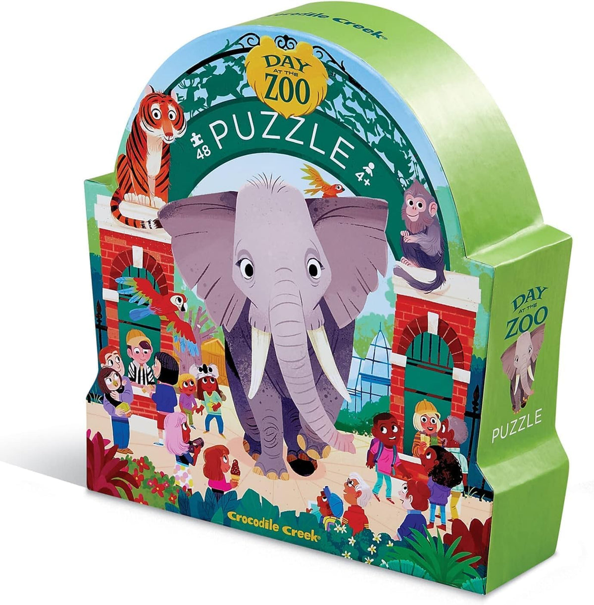 Crokodile Creek 48 Palan Palapeli Day at the Zoo Päivä Eläintarhassa