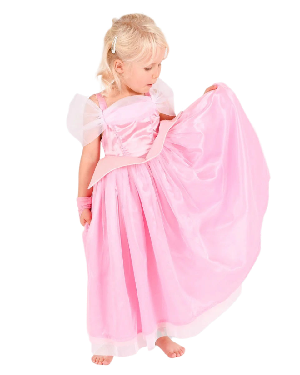 Den Goda Fen "Prinsessa Ruusunen" Pinkki Prinsessamekko 2-4 98-104 CL