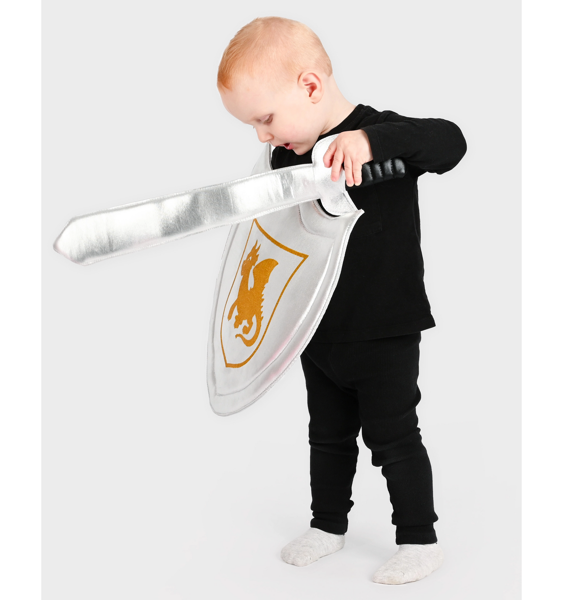 Den Goda Fen Ritarin Miekka Sekä Kilpi