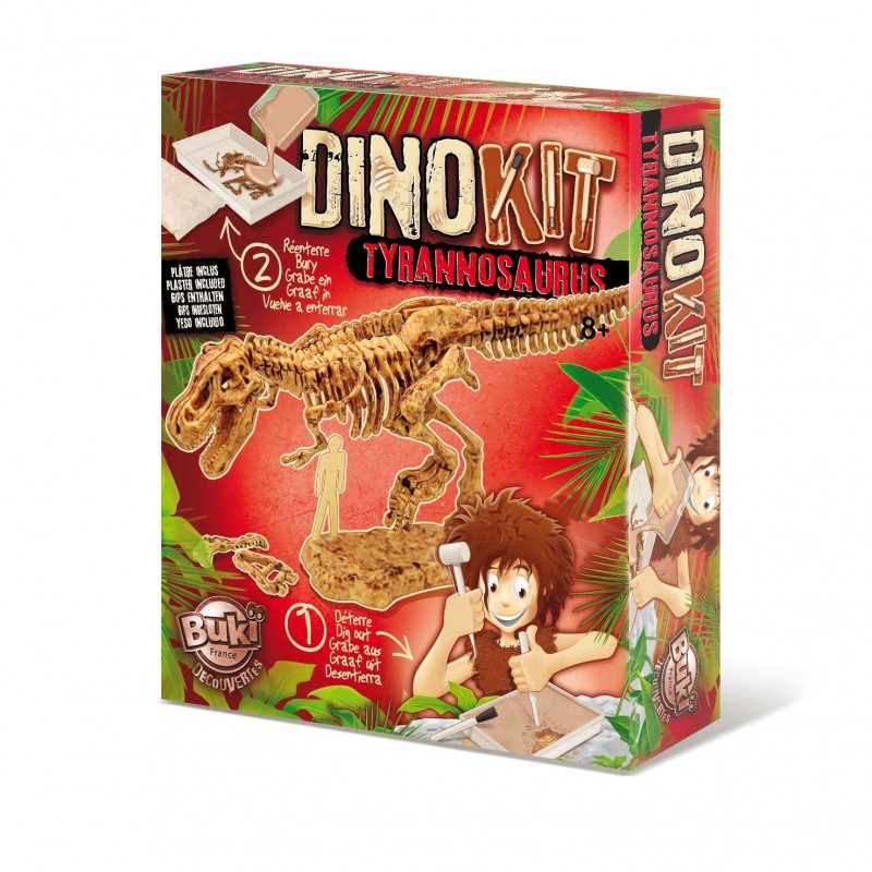 Dinokit Arkeologinen Kaivaus Dinosauruksen Luuranko - Tyrannosaurus
