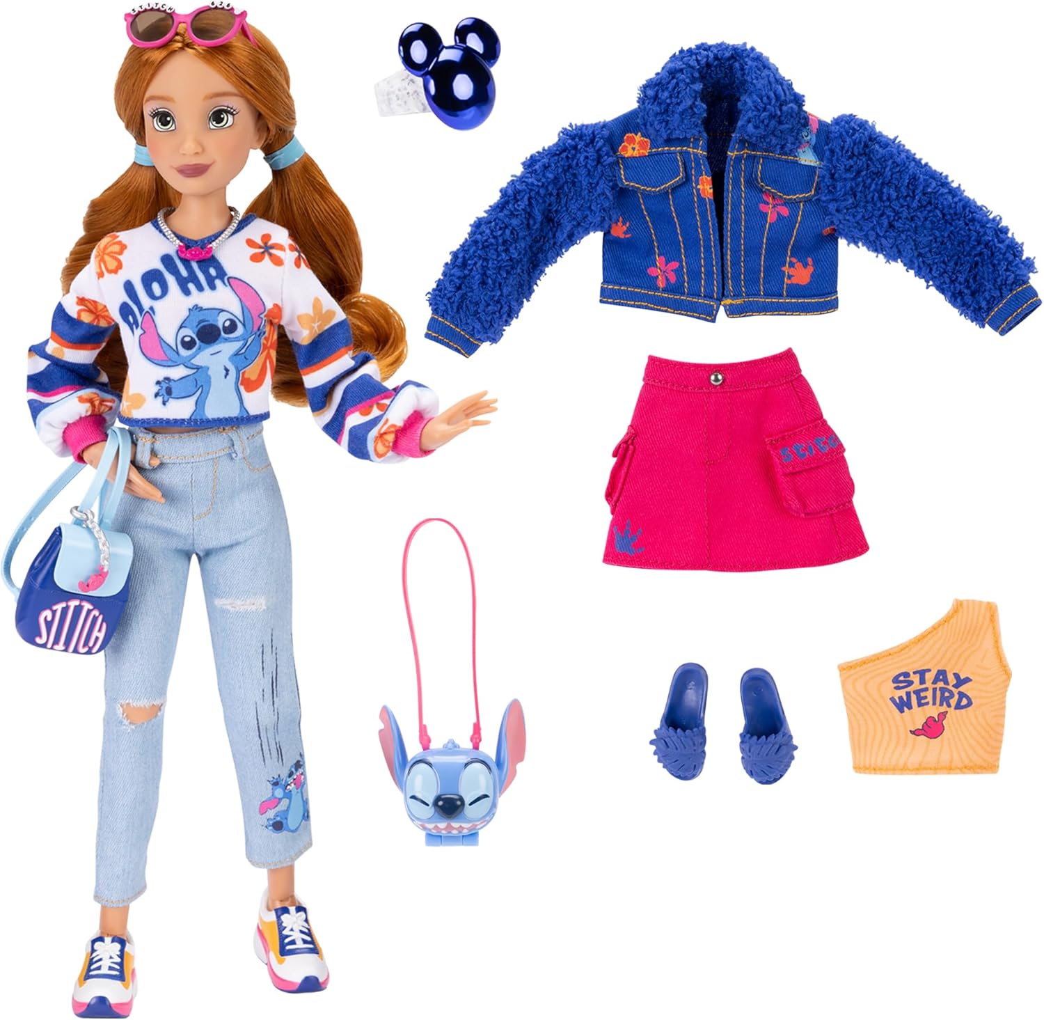 Disney ILY Stitch Muotinukke