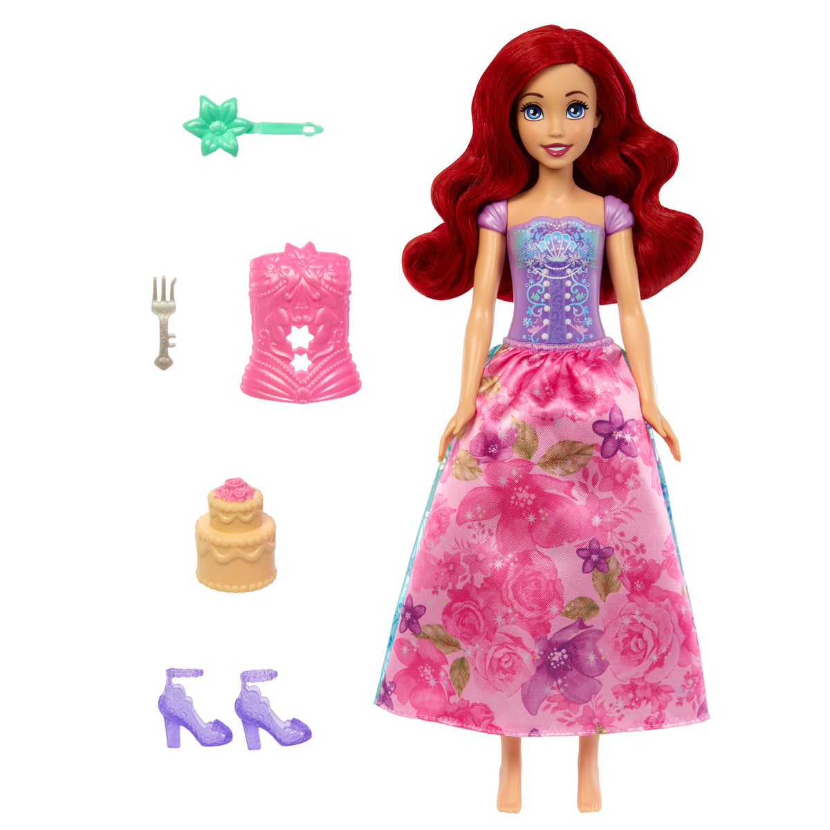 Disney Princess Fashion Reveal Ariel Yllätysnukke 30cm