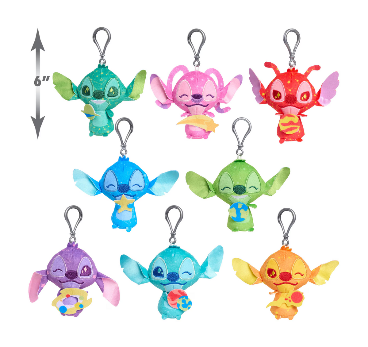 Disney Stitch Out This World Pehmolelu Reppumaskotti Yllätyspakkaus