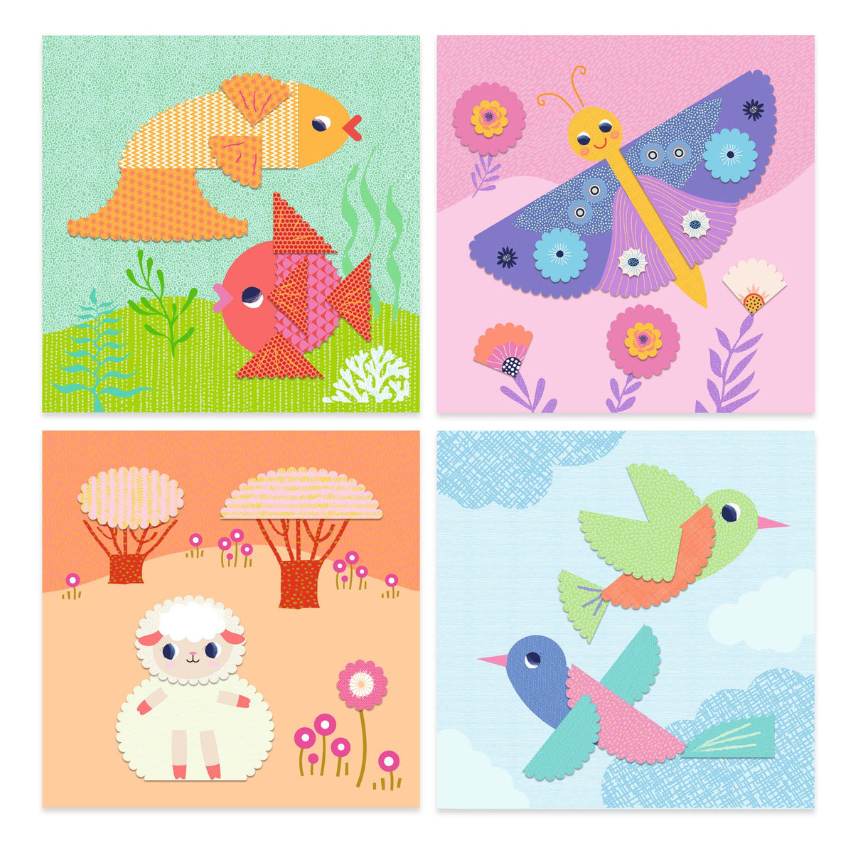 Djeco Askartelusetti Eläimet 3-6 Vuotiaille