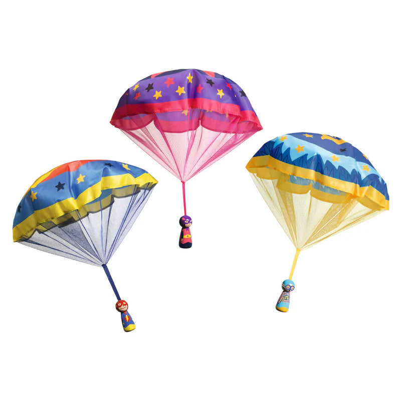 Djeco Puinen Heitettävä/Pudotettava Laskuvarjohyppääjä