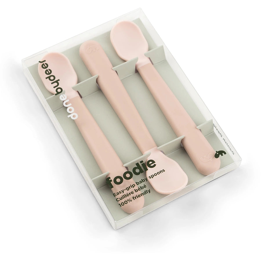 Done by Deer Easy-grip Vauvan Lusikat 3 kpl Puuteri