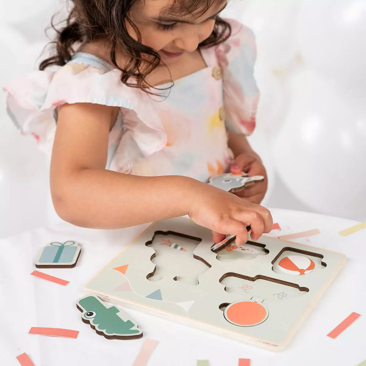 Done by Deer Palapeli First Layer Puzzle Celebration Colour Mix 4 Palaa