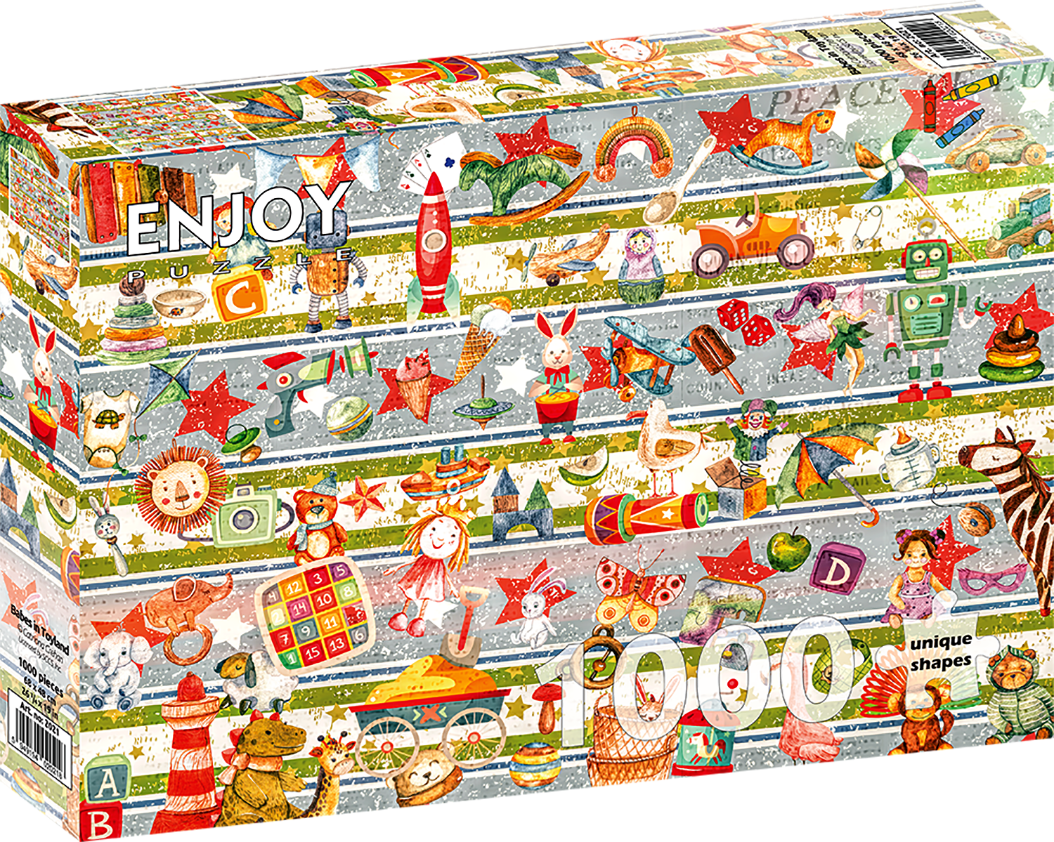Enjoy Puzzle 1000 Palan Palapeli Toyland