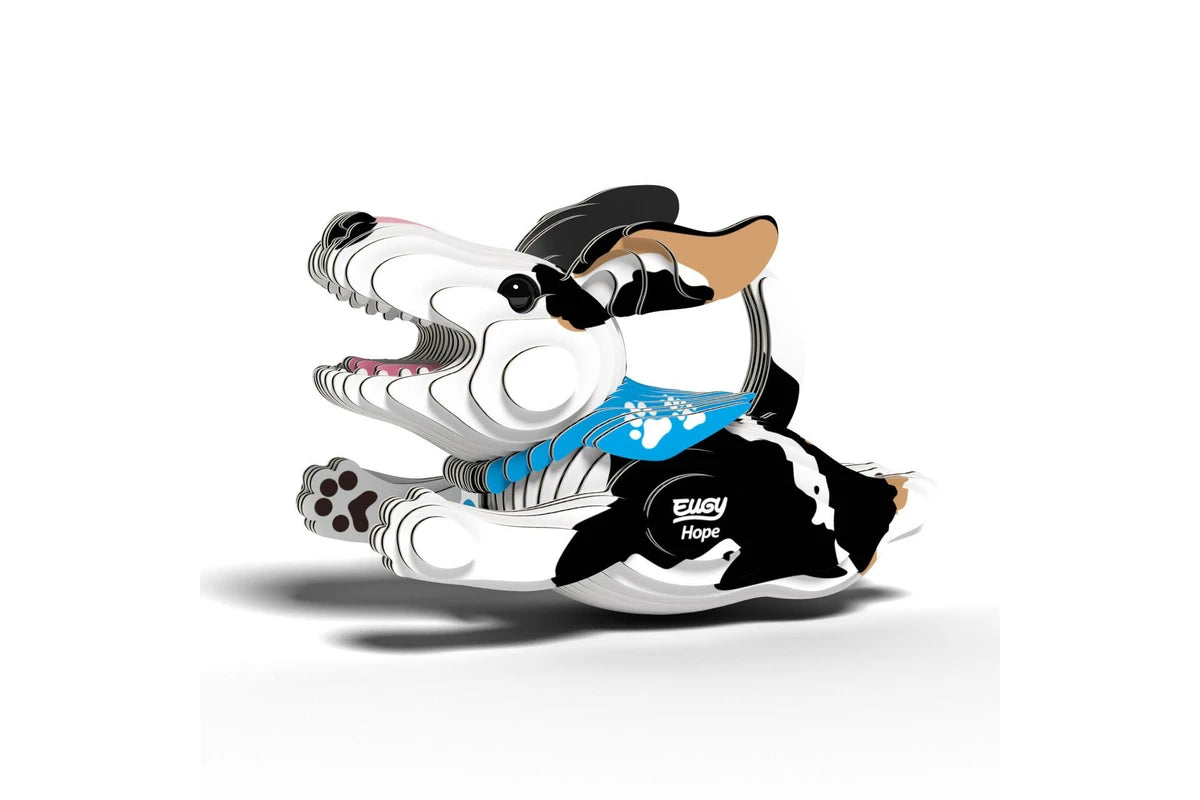 EUGY 3D Koottava Koira Hope