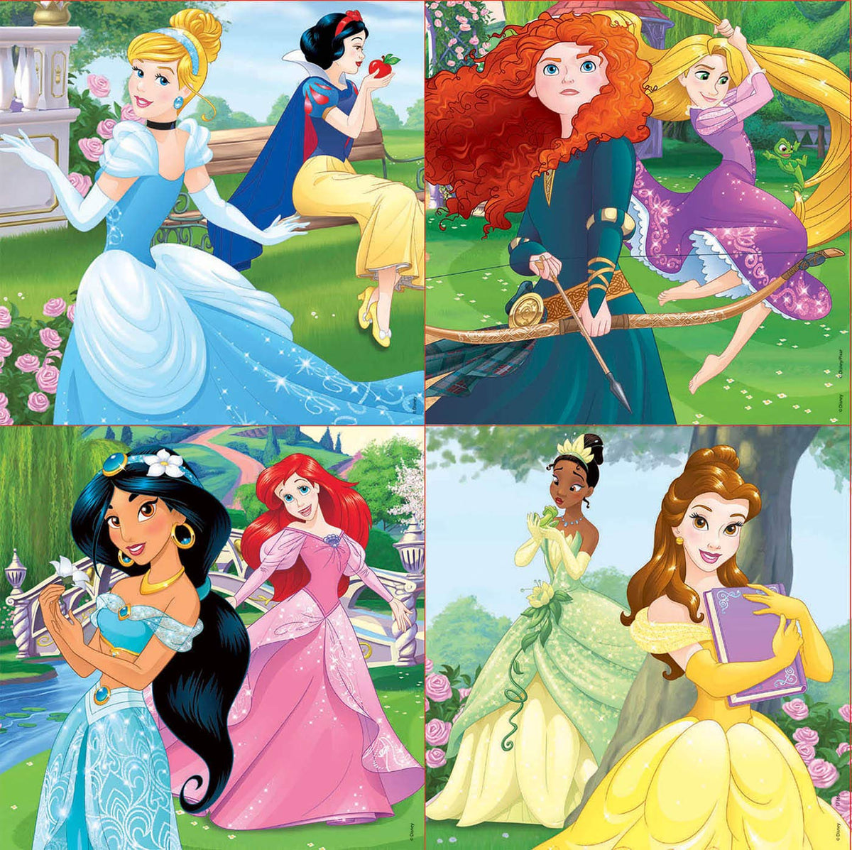Educa Disney Princess Palapeli 12-16-20-25 Palaa