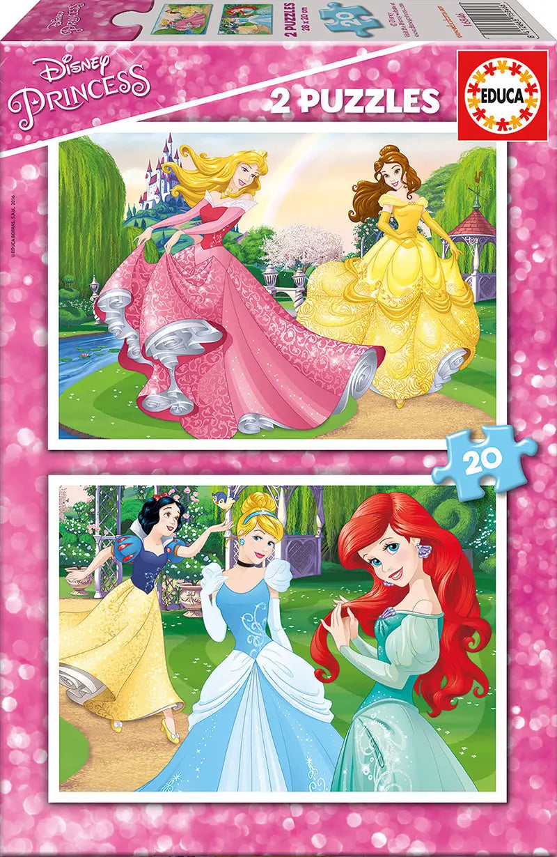 Educa Disney Prinsessa Palapeli 2x20 palaa