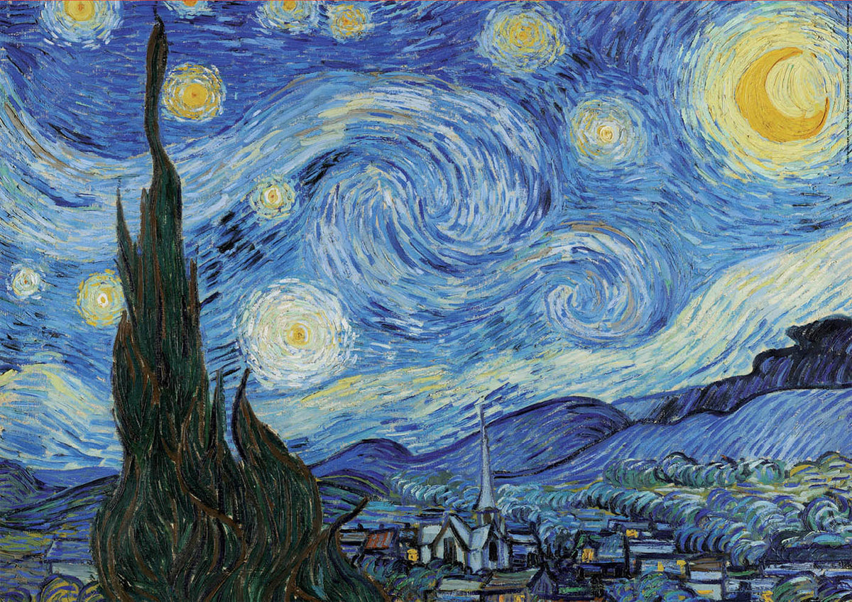 Educa The Starry Night Vincent Van Gogh 1000 Palan Palapeli