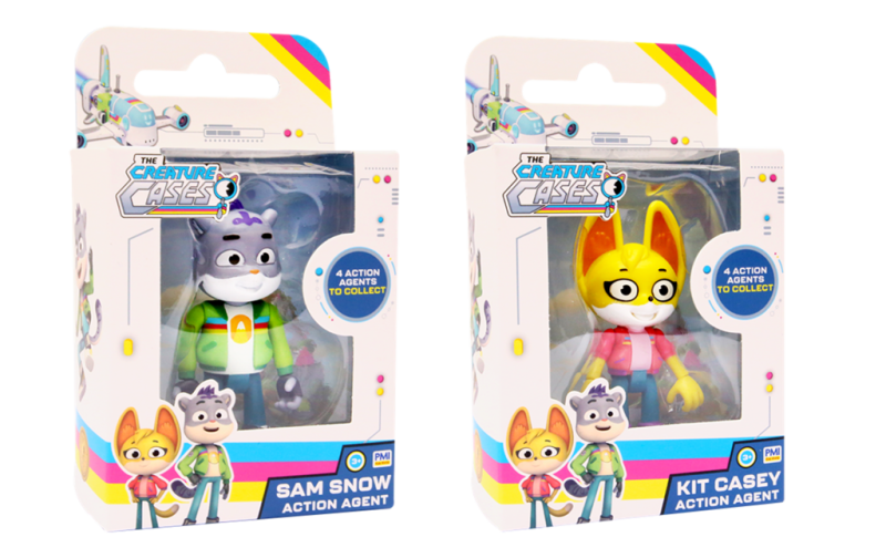 Eläinetsivät The Creature Cases Sam Snow & Kit Casey Action Agentti