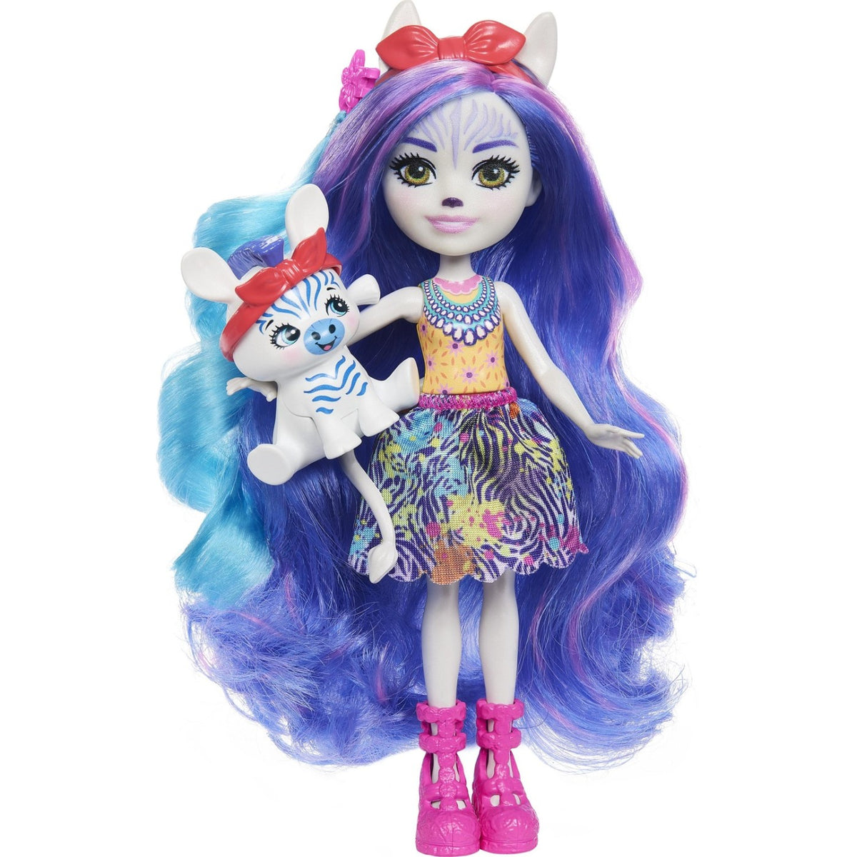 Enchantimals Glam Party Zemirah Zebra & Grainy