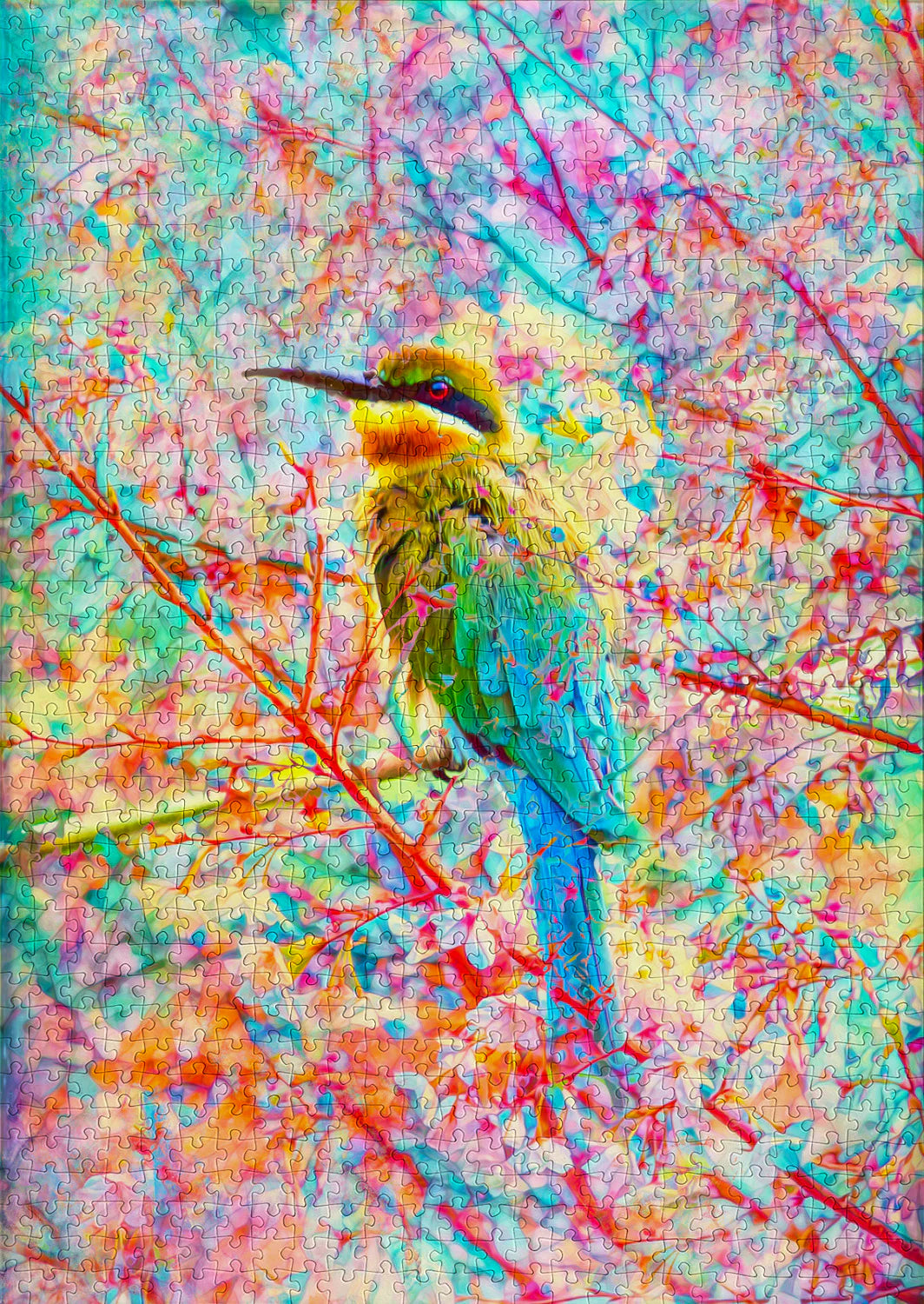 Enjoy Puzzle 1000 Palan Palapeli Happy Bird
